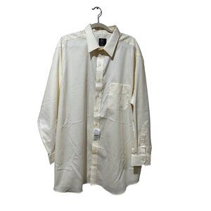 GS cool & dry classic fit button down dress shirt size 19- 35/36 NWT